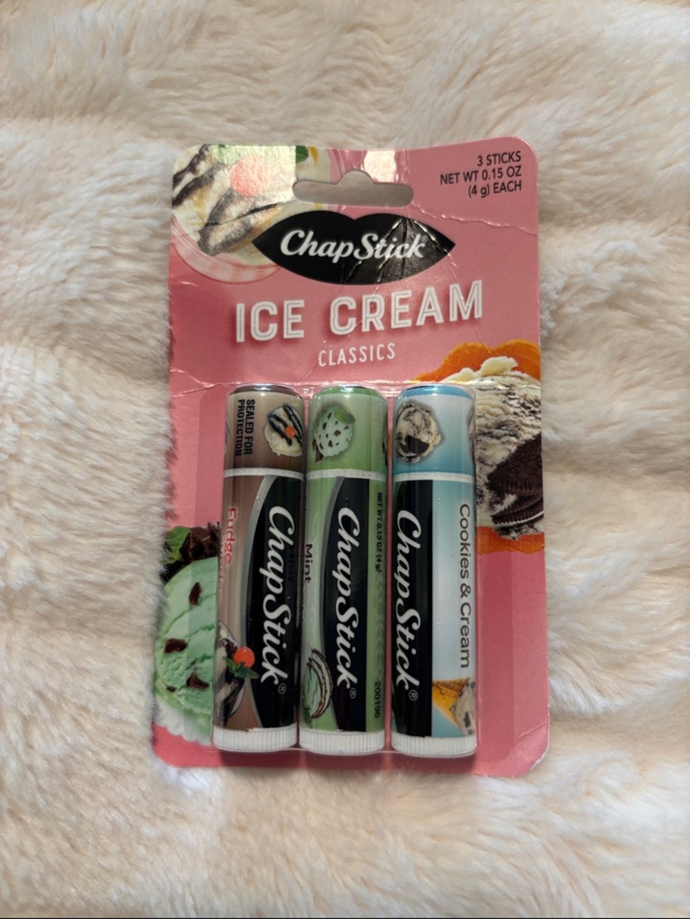 ChapStick Ice Cream Lip Balm Set - Mint Green